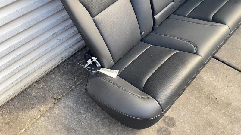⭕ 2024-2025 Tesla Model 3 Rear 2nd Row Black Leather Seat Upper + Lowe
