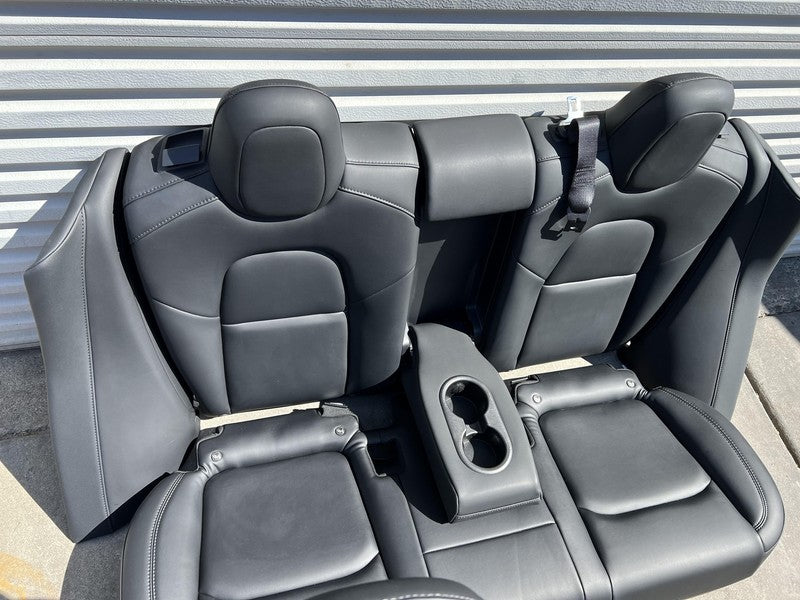 1552127-00-A ⭕ 2017-2023 Tesla Model 3 Front Left & Right Bucket & Rear Bench Seat + Bolster