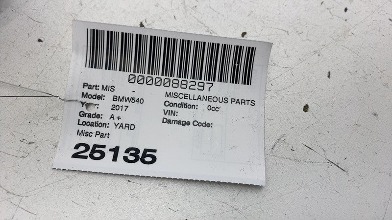 ⭕ 2017-2020 BMW 540i Front Driver Side Windshield Sunvisor Black Sun V