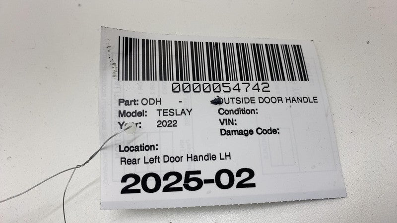 1528114 00 D 2020-2023 Tesla Model 3 Y Front or Rear Driver Side Outside Door Handle Left LH
