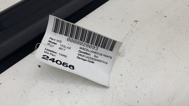 ⭕ 2016-2020 Tesla Model X MX Front Door Sill Trim Cover Black Right 10