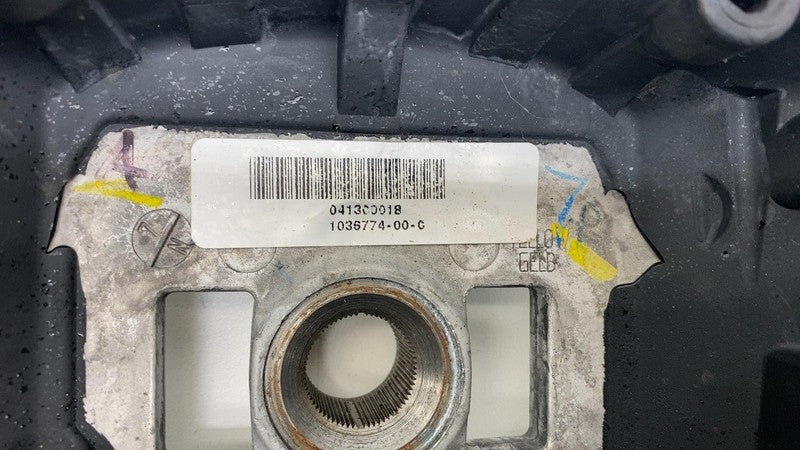 ⭕ 2012-2020 Tesla Model S Leather Steering Wheel Heated Black 1036774-