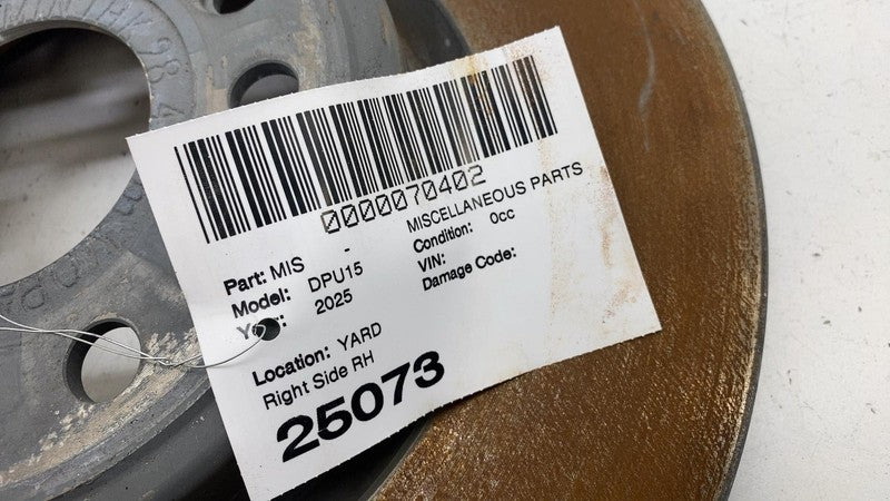 ⭕ 2019-2025 Ram 1500 Pickup Passenger Side Brake Disc Rotor Right RH