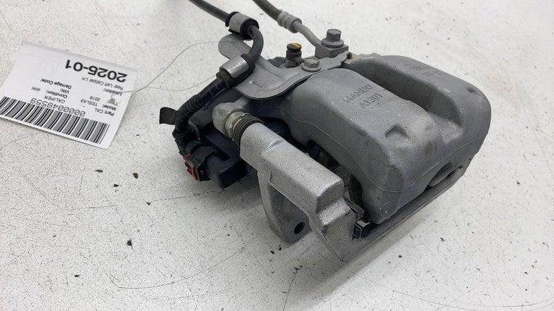 104462300G ⭕ 2017-2025 Tesla Model 3 Rear Left Caliper w/ Brake Line Hose BASE 1044623-00-G
