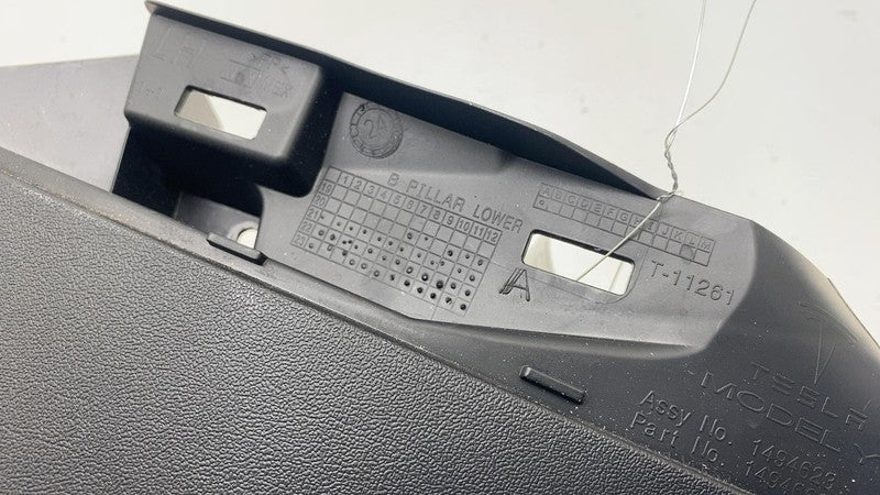 149462300F ⭕ 2020-2024 Tesla Model Y MY Left B-Pillar Lower Trim Cover Panel 1494623-00-F