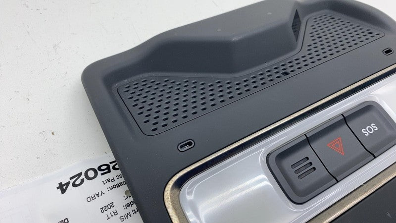 PT00001314X ⭕ 2022 Rivian R1T Overhead Dome Light Hazard Button Switch Panel PT00001314-X