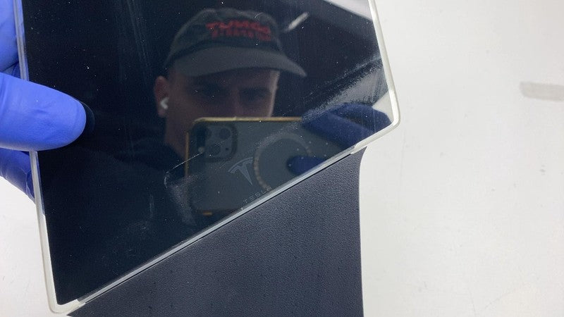 ⭕ 2016-2020 Tesla Model S Left B-Pillar Applique Glass Trim Molding 10