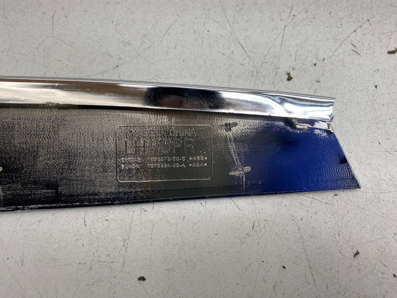 1056378 00 C ⭕ 2016-2020 Model S Left Fog Lamp Spear Cover Upper Strip Chrome LH 1056378-00-C