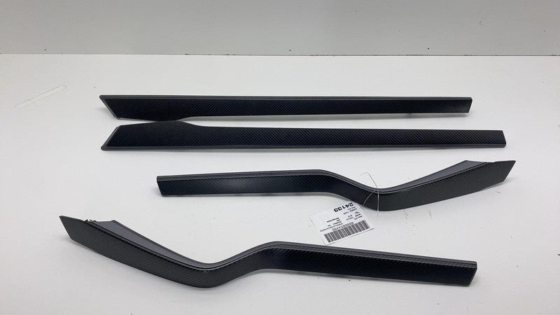 1035826 00 2016-2020 Tesla Model X SET of Front & Rear Left & Right Door Molding Trim Decor