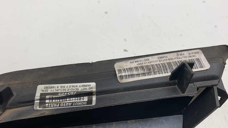 105785100J ⭕ 16-20 Tesla Model S Front Left Bumper Air Shutter Active Louver 1057851-00-J