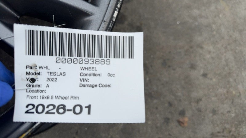 ⭕ 2021-2025 Tesla Model S Front Wheel Rim 19x9.5J + 40MM 7-Spokes 1420