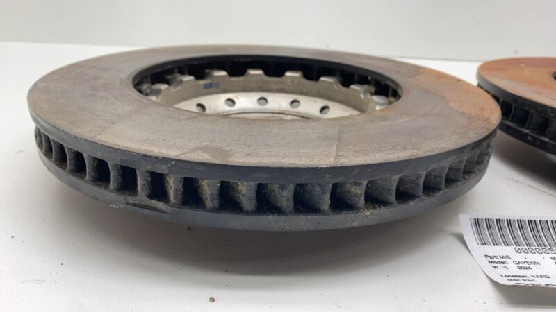 9Y0.615.301.AJ ⭕ 2024 Porsche Cayenne Coupe Left & Right Disc Brake Rotor 9Y0615302 / 9Y0615301
