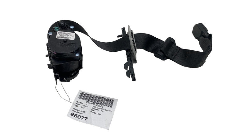 108127901F ⭕ 2017-2023 Tesla Model 3 Front Right 1st Row Seat Belt & Retractor 1081279-01-F