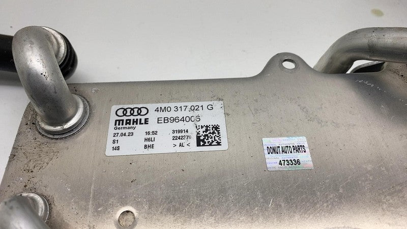 ⭕ 2018-2024 Porsche Cayenne Transmission Oil Cooler w/ Hose Pipe Tube 