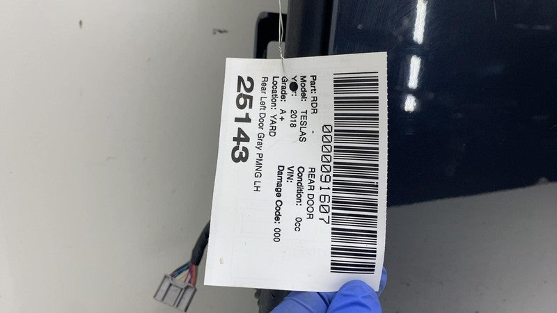 ⭕ 2016-2020 Tesla Model S Rear Driver Side Door Shell Panel Left LH Gr