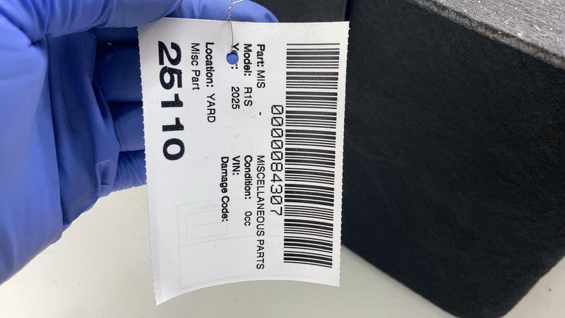 ⭕ 2022-2025 Rivian R1S Rear Trunk Cargo Spare Tire Liner Trim Cover Panel SET x2