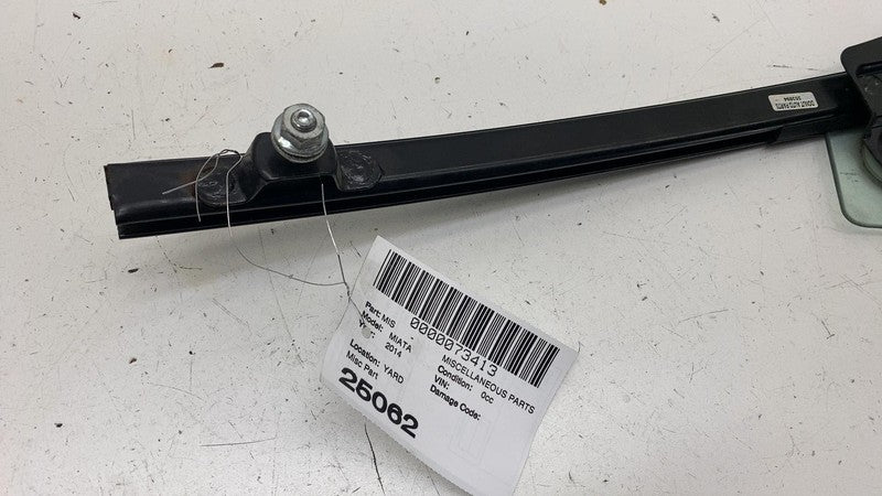 ⭕ 2006-2015 Mazda MX-5 Miata Left Quarter Window Glass w/ Trim Holder 