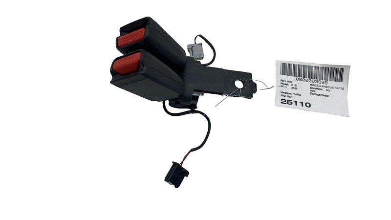 PT00040140C ⭕ 2022-2025 Rivian R1S Rear 3rd Row Center Seat Belt Safety Buckle PT00040140C