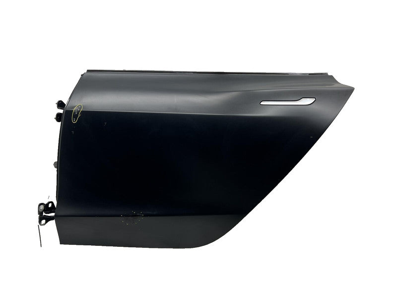 ⭕  2017-2020 Tesla Model 3 Rear Driver Side Door Shell Panel Left LH Black PBSB