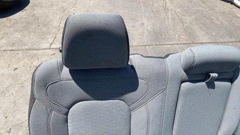 ⭕ 2019-2025 Ram 1500 Crew Cab Rear Left & Right 2nd Row Cloth Seat 5th Gen Gray