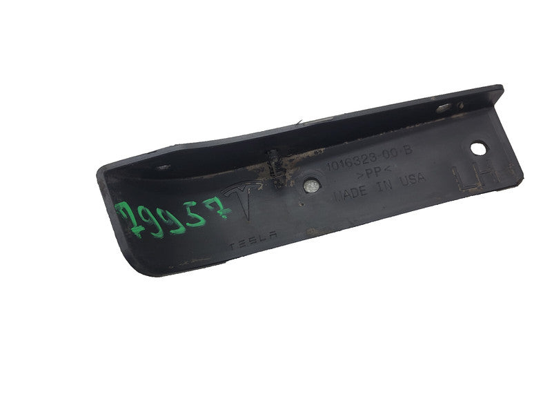 ⭕ 12-15 Model S Rear Driver Arch Fender Liner Splash Guard Bracket 1016323-00-B