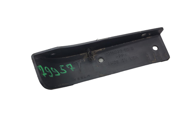 ⭕ 12-15 Model S Rear Driver Arch Fender Liner Splash Guard Bracket 1016323-00-B