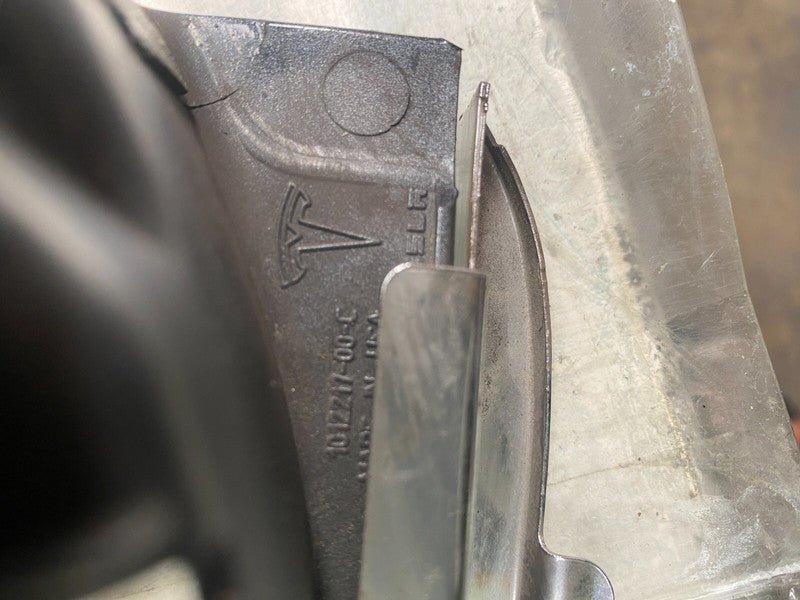1012217 00 C ⭕ 2012-2023 Tesla Model S Skirt Molding Scuff Plate Right Plastic 1012217-00-C