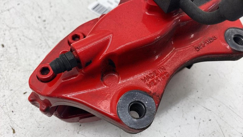 ⭕2016-2020 Model S Rear Right Brembo Caliper w/ Brake Hose Line Red 10