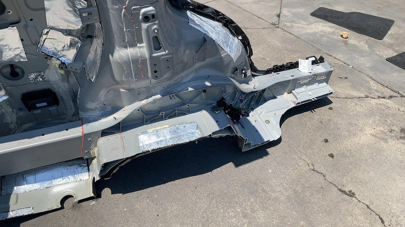 ⭕2016-2020 Tesla Model X Rear Left Quarter Fender Frame Panel Cutout Gray - PMNG