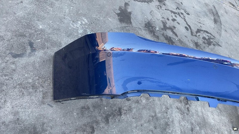 600817900E 2012-2015 Tesla Model S MS Rear Bumper Cover w/ Park Sensor & Harness Blue PPSB