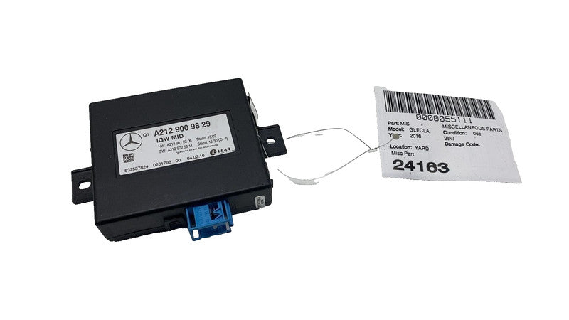 2016-2019 Mercedes-Benz GLE350 GLS550 Network Gateway Control Module Assembly