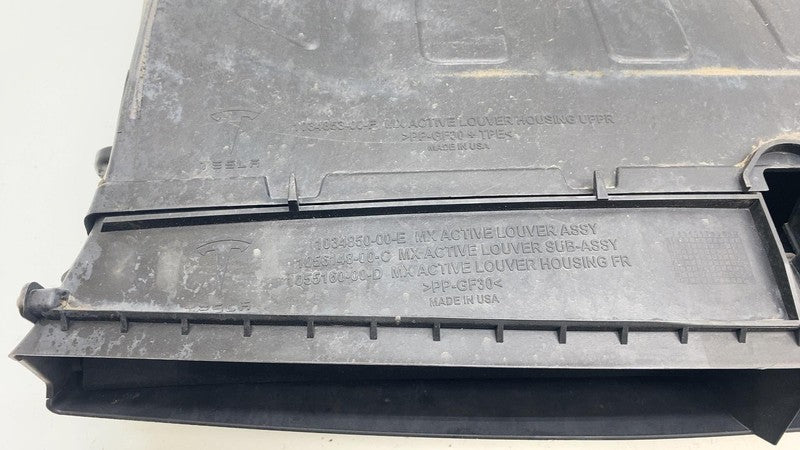 ⭕ 16-20 Tesla Model X Radiator Cooling Fan Condenser Active Louvre 103