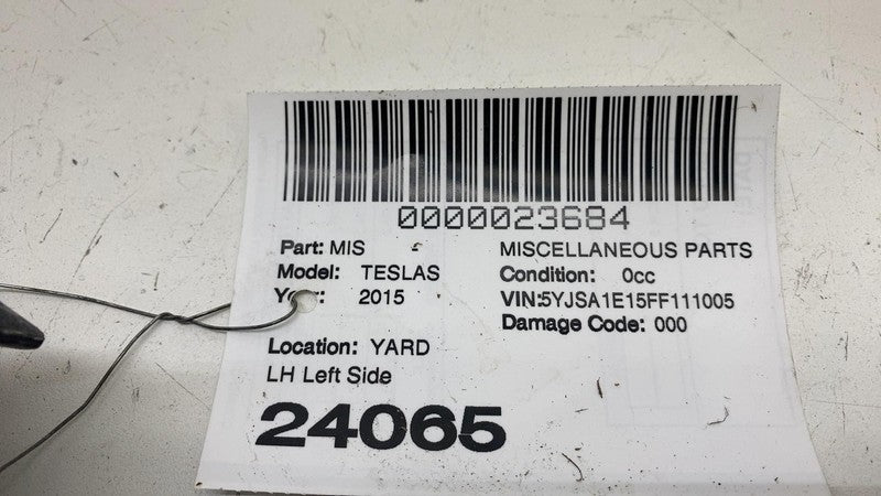 101151900D ⭕ 12-15 Tesla Model S Front AC Air Conditioner Condenser Duct Left 1011519-00-D