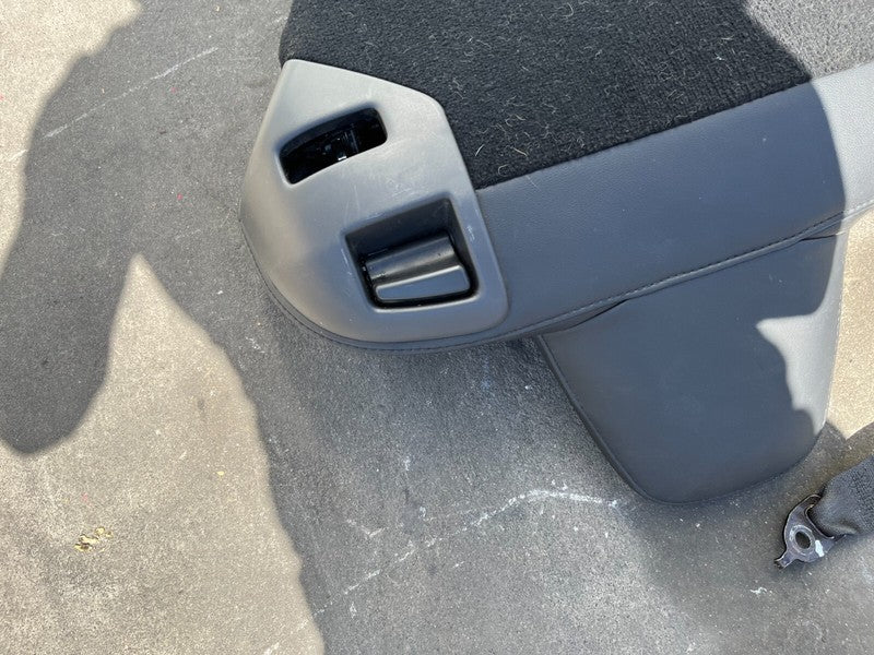 2012-2015 Tesla Model S Rear 2nd Row Seat Upper Cushion w/ Bolster Leather Black