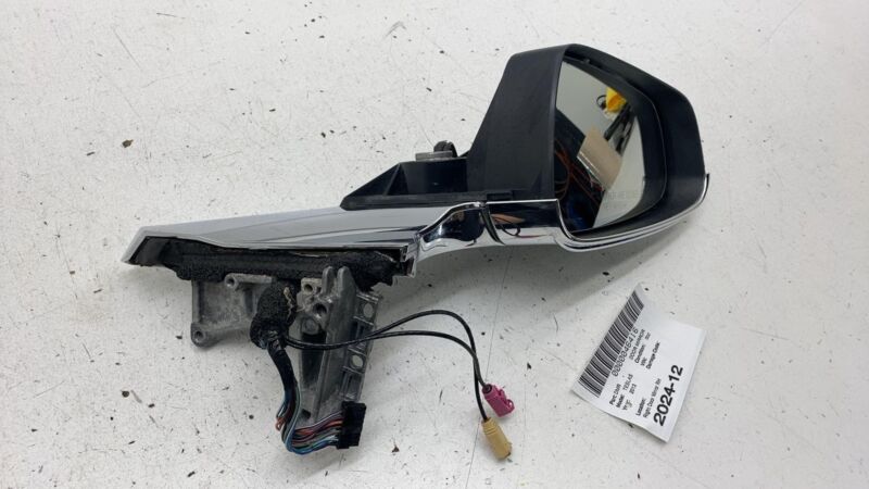 2012-2015 Tesla Model S Right Exterior Rear View Door Mirror RH (NO SKULL CAP)