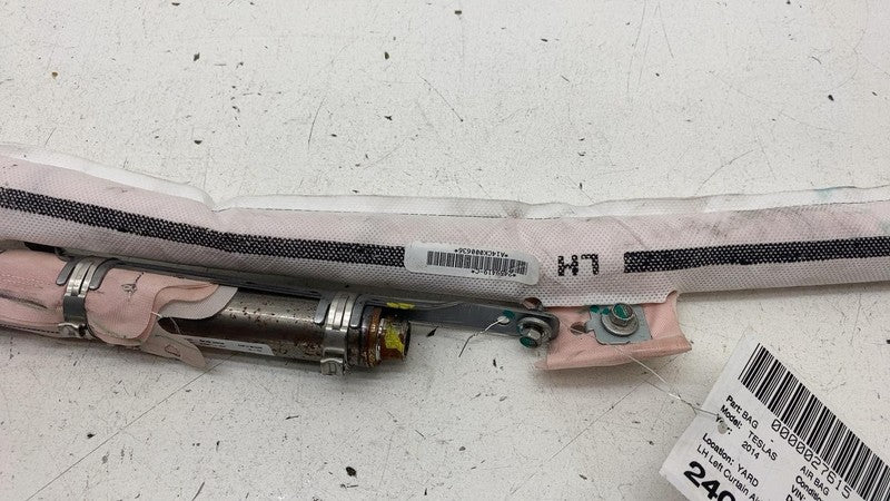 ⭕ 12-20 Tesla Model S Driver Side Roof Curtain Safety Airbag Left 1005