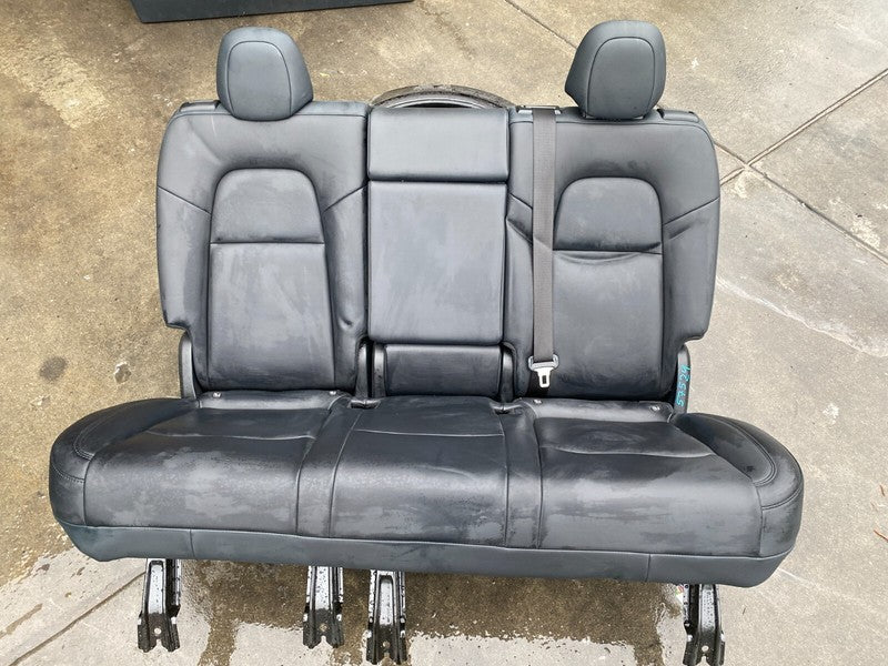 0 ⭕ 2020-2022 Tesla Model Y Rear 2nd Row Seat Upper & Lower Cushion Black Assembly