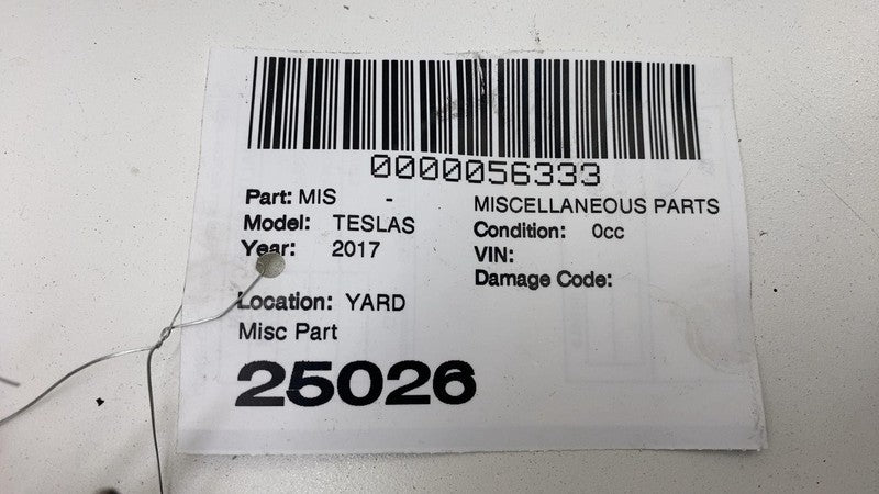 105587310E 12-20 Tesla Model S High Voltage Inlet Charger Cable Wiring Harness 1055873-10-E