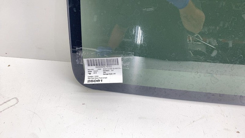 68238495AC ⭕ 2017-2022 Chrysler Pacifica Rear Single Panel Sun Roof Fixed Window Glass Assy