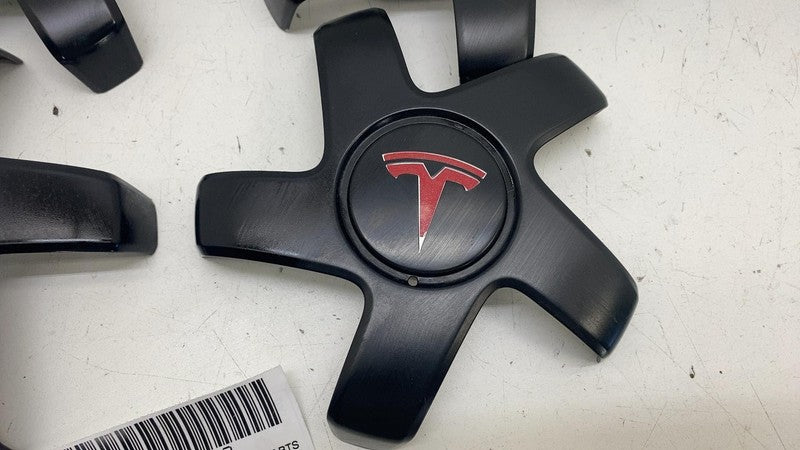 ⭕ 17-23 Model 3 M3 Wheel Center Machined Hub Cap Cover Stiletto x4 104