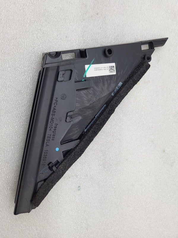 103490999E ⭕16-20 Model X Front Right Door Quarter Applique Corner Glass Cover 1034909-99-E