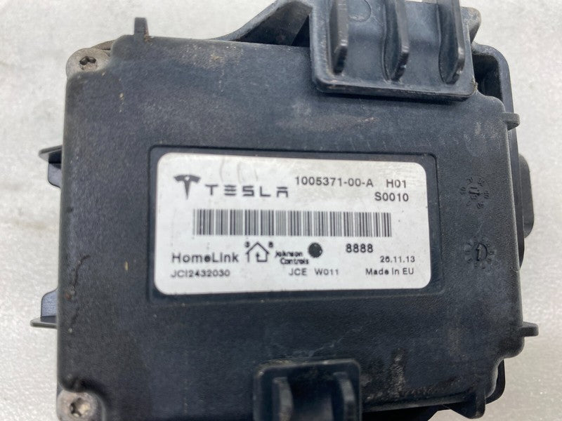 100537100A ⭕ 12-17 Tesla Model S Homelink Computer Garage Door Opener Module 1005371-00-A