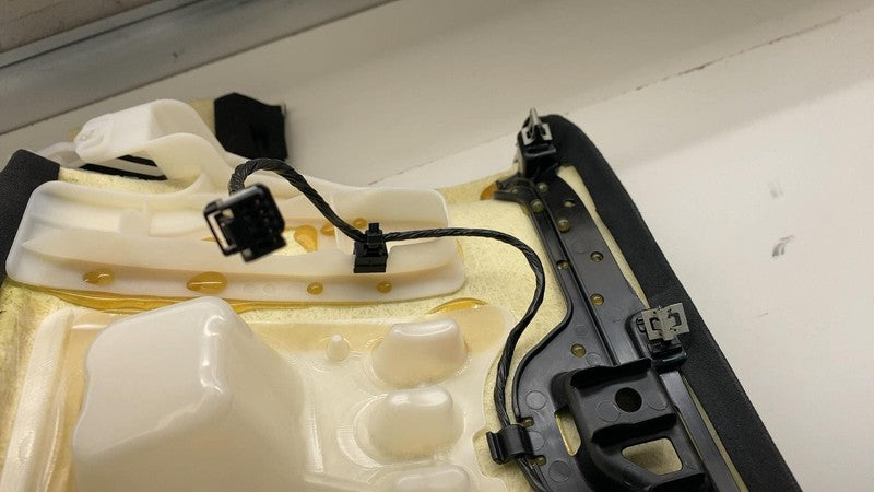 ⭕ 16-20 Tesla Model X Overhead Roof Headliner Ceiling Cover Black 1053