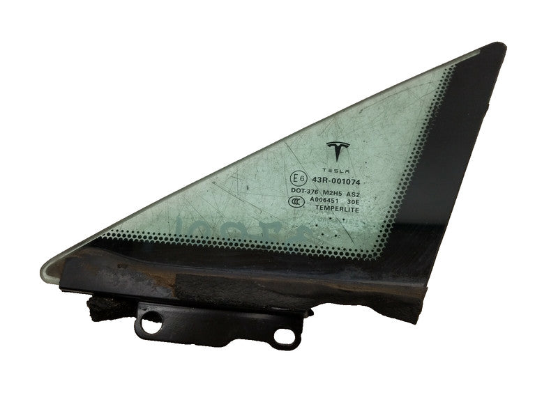 ⭕ 2012-2020 Tesla Model S MS Front Corner Triangle Fixed Quarter Glass Left LH