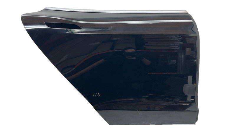 2012-2015 Tesla Model S Rear Passenger Side Door Shell Panel Right Black - PBSB