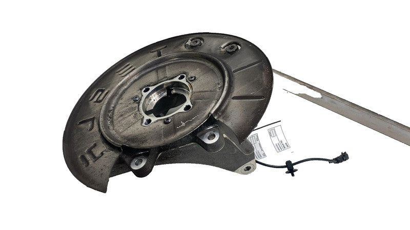 ⭕ 2016-2020 Tesla Model X Rear Driver Suspension Spindle Knuckle w/ Shield Left