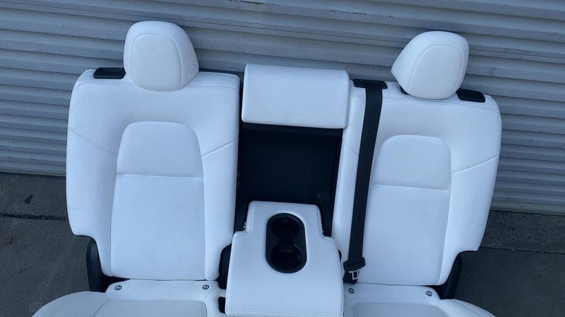 ⭕2020-2022 Tesla Model Y Rear 2nd Row Seat (5-Seater) Premium PUR Whit