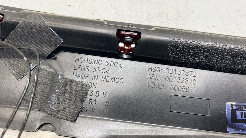 ⭕ 12-20 Model S Rear Center High Mounted Stop Light Third 3rd Brake 60