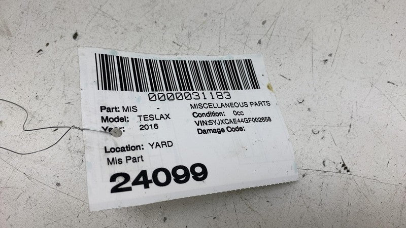 ⭕2016 2017 2018 2019 2020 Tesla Model X Rear 2nd Row Seat Adjustment T