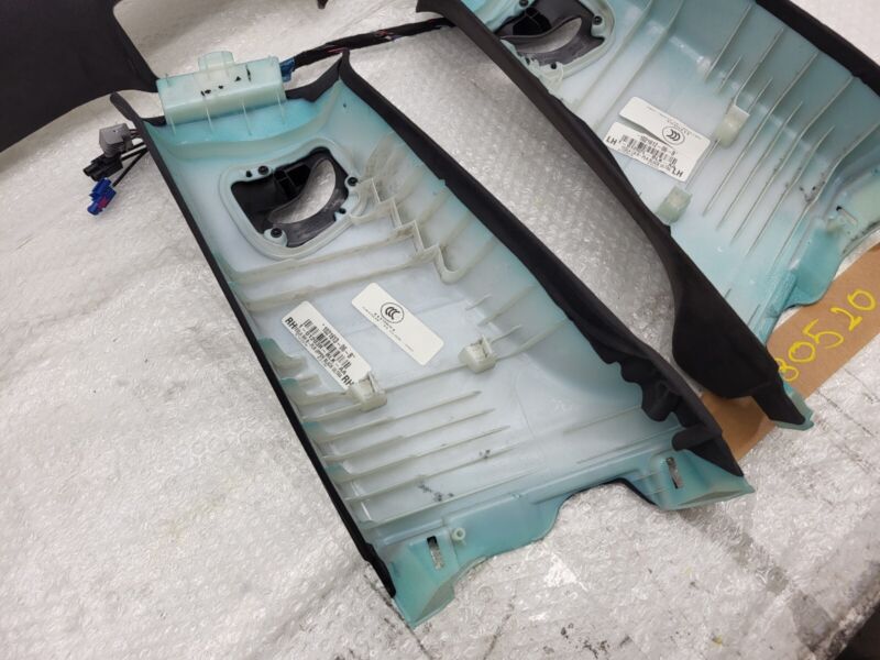 2016-2020 Tesla Model S SET of Ceiling Headliner Sunvisor Upper A + B + C-Pillar